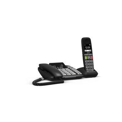 Gigaset DL780 Plus DECT Schnurlostelefon schwarz