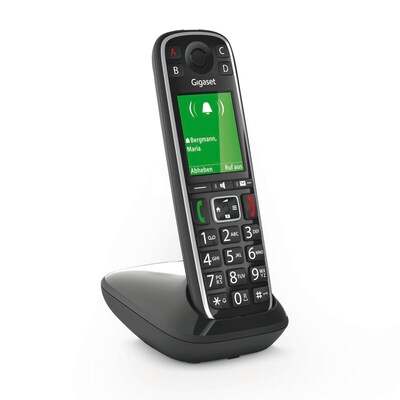 Gigaset E720 DECT Schnurlostelefon schwarz