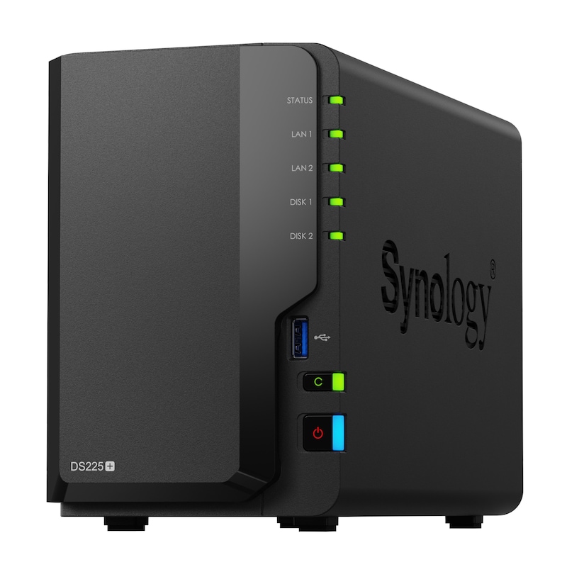 Station und günstig Kaufen-Synology Diskstation DS225+ NAS System 2-Bay. Synology Diskstation DS225+ NAS System 2-Bay <![CDATA[• 2GHz Intel Celeron J4125 - 4 Kern-Prozessor • 2GB DDR4 RAM • 2x 2,5
