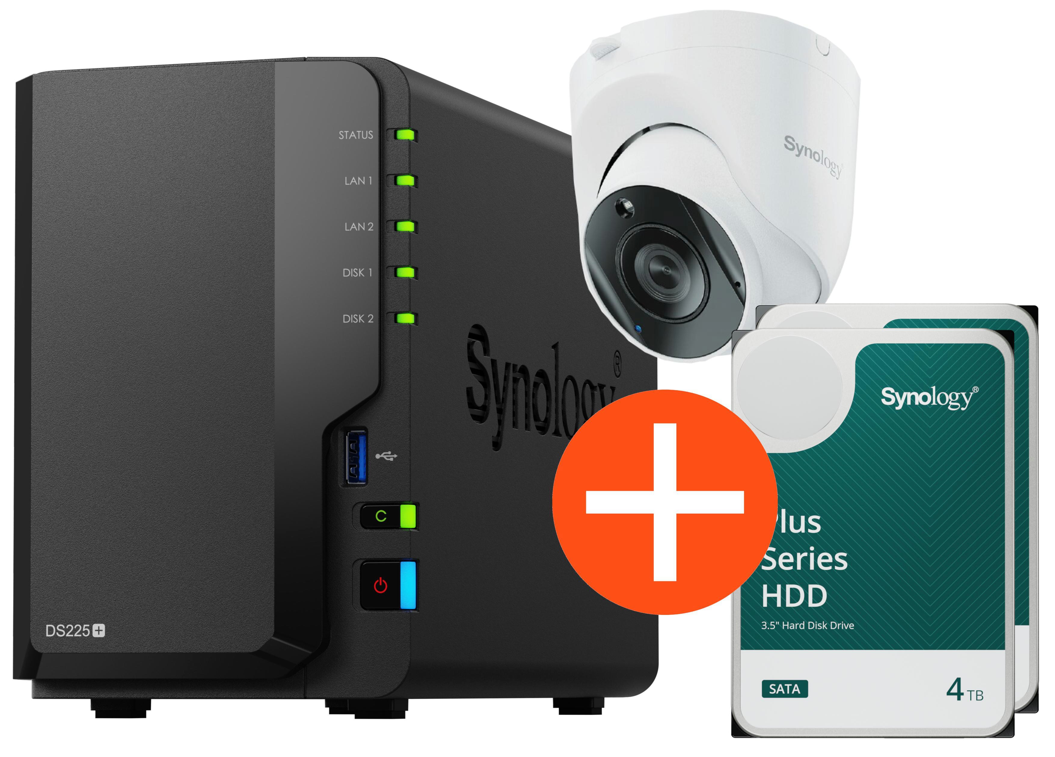 Synology Ds225+ Nas System 2-Bay 12 Tb Inkl. 2X 6 Tb Hdd Hat3300-6T Ds225+_Hat3300-6T - Bild 21