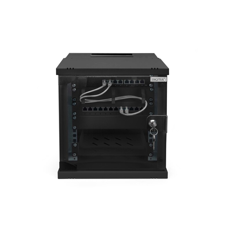x300 x günstig Kaufen-Digitus 10" Wandgehäuse SOHO PRO 6HE 254 mm (10") - 315x300 mm (BxT). Digitus 10" Wandgehäuse SOHO PRO 6HE 254 mm (10") - 315x300 mm (BxT) <![CDATA[• 10