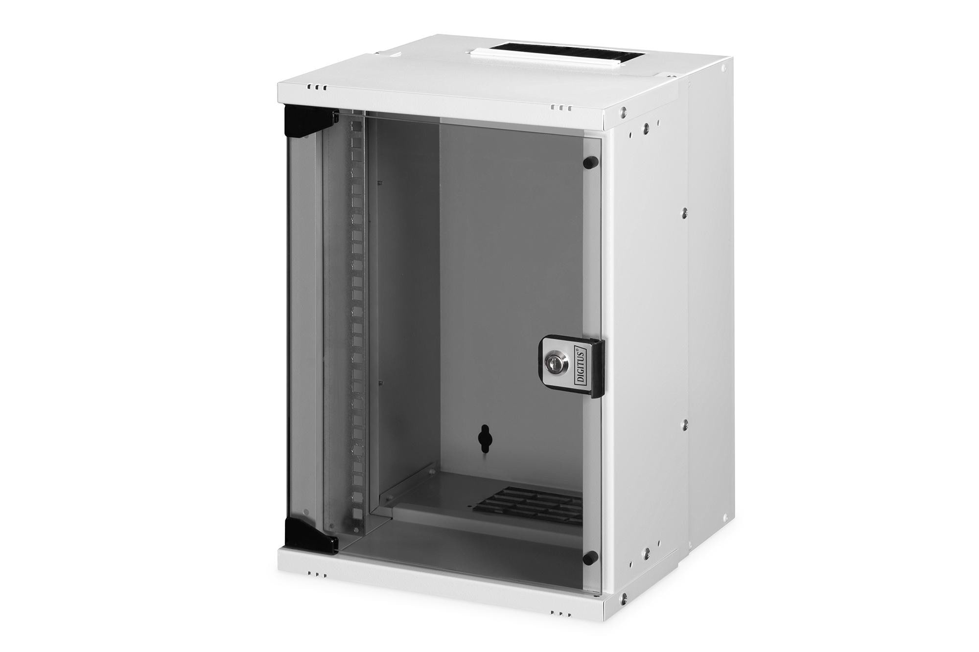 DIGITUS Wandgehäuse SOHO PRO 9HE - 254 mm (10") - 315x300 mm (BxT)