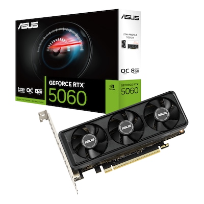 ASUS GeForce RTX 5060 8GB Grafikkarte RTX5060-O8G-LP-BRK GDDR7 DP/HDMI