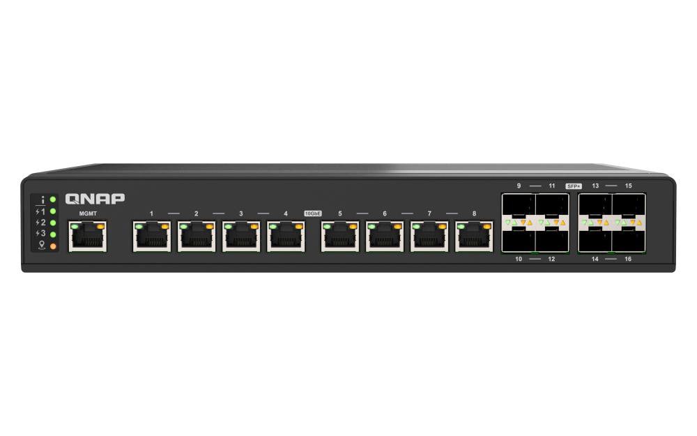 QNAP QSW-IM3216-8S8T 8 port 10GbE SFP+ / 8 port 10GbE RJ45 Switch