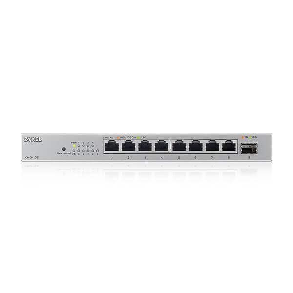 Zyxel XMG-108 8 Ports 10/2,5G MultiGig Switch unmanaged