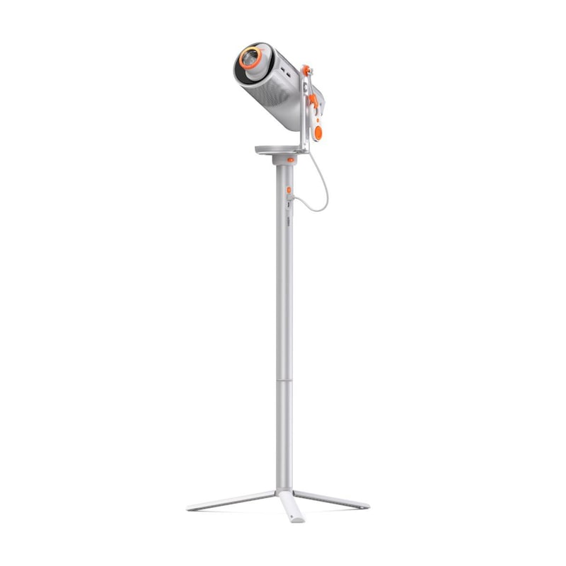 80 cm günstig Kaufen-XGIMI MoGo 4 LED Tragbarer FHD Beamer silber. XGIMI MoGo 4 LED Tragbarer FHD Beamer silber <![CDATA[• Mobiler DLP LED Beamer • Auflösung: 1920 x 1080, 16:9 Format, Bildgröße bis 304.8 cm • Standardmodus: 450 ANSI Lumen, Lautstärke ca.28 dB • WLAN, N/Ax LA
