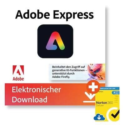Image of Adobe Express Premium | Download & Key | inkl Norton Standard