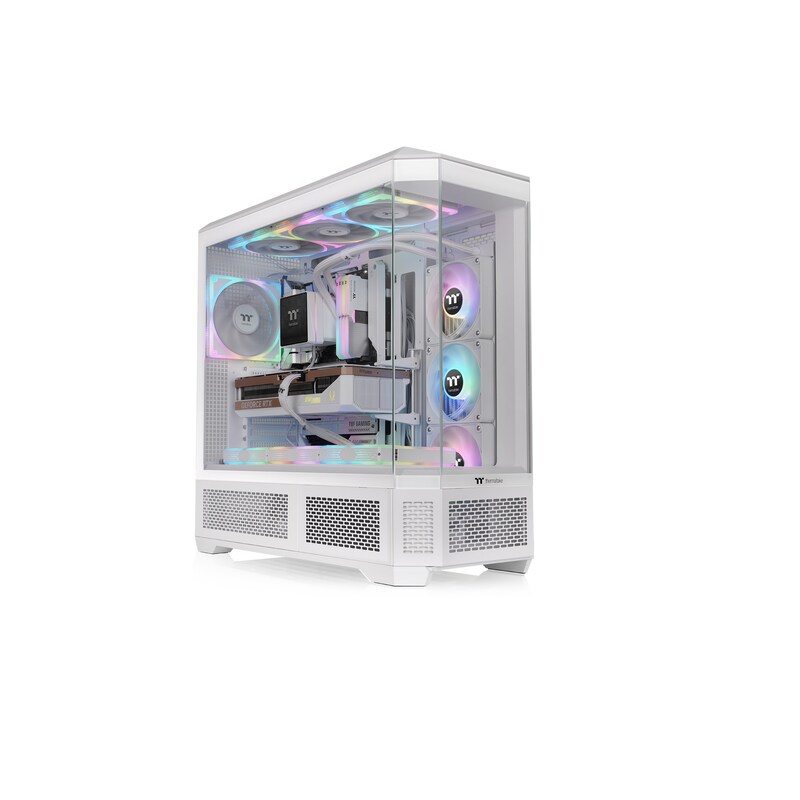 THERMALTAKE View 600 TG Full Tower ATX Gehäuse Sichtfenster snow white