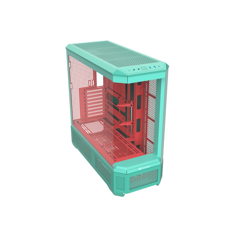 THERMALTAKE View 600 TG Full Tower ATX Gehäuse Sichtfenster mint strawberry
