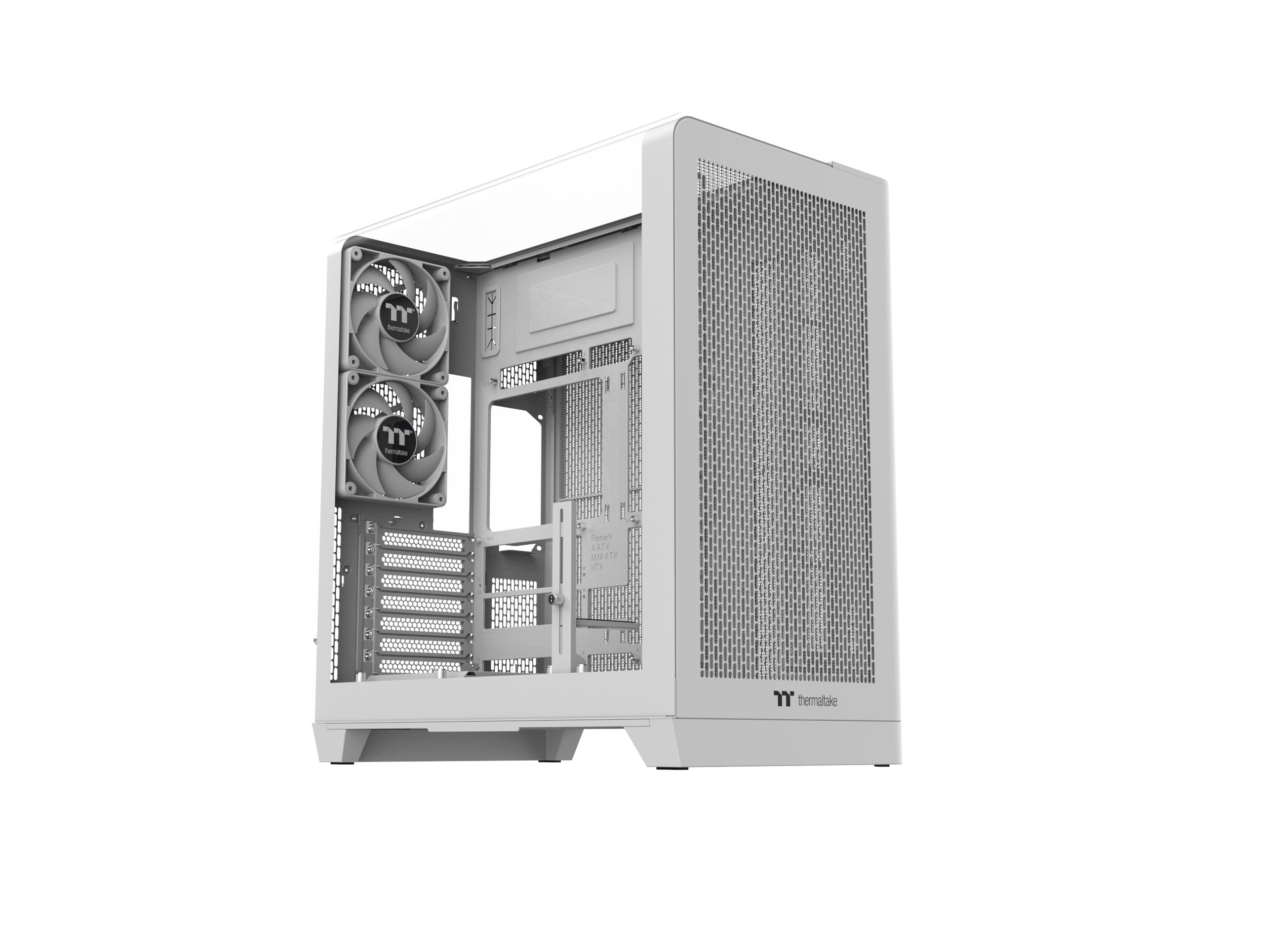THERMALTAKE View 390 Air Midi Tower ATX Gehäuse Sichtfenster snow white