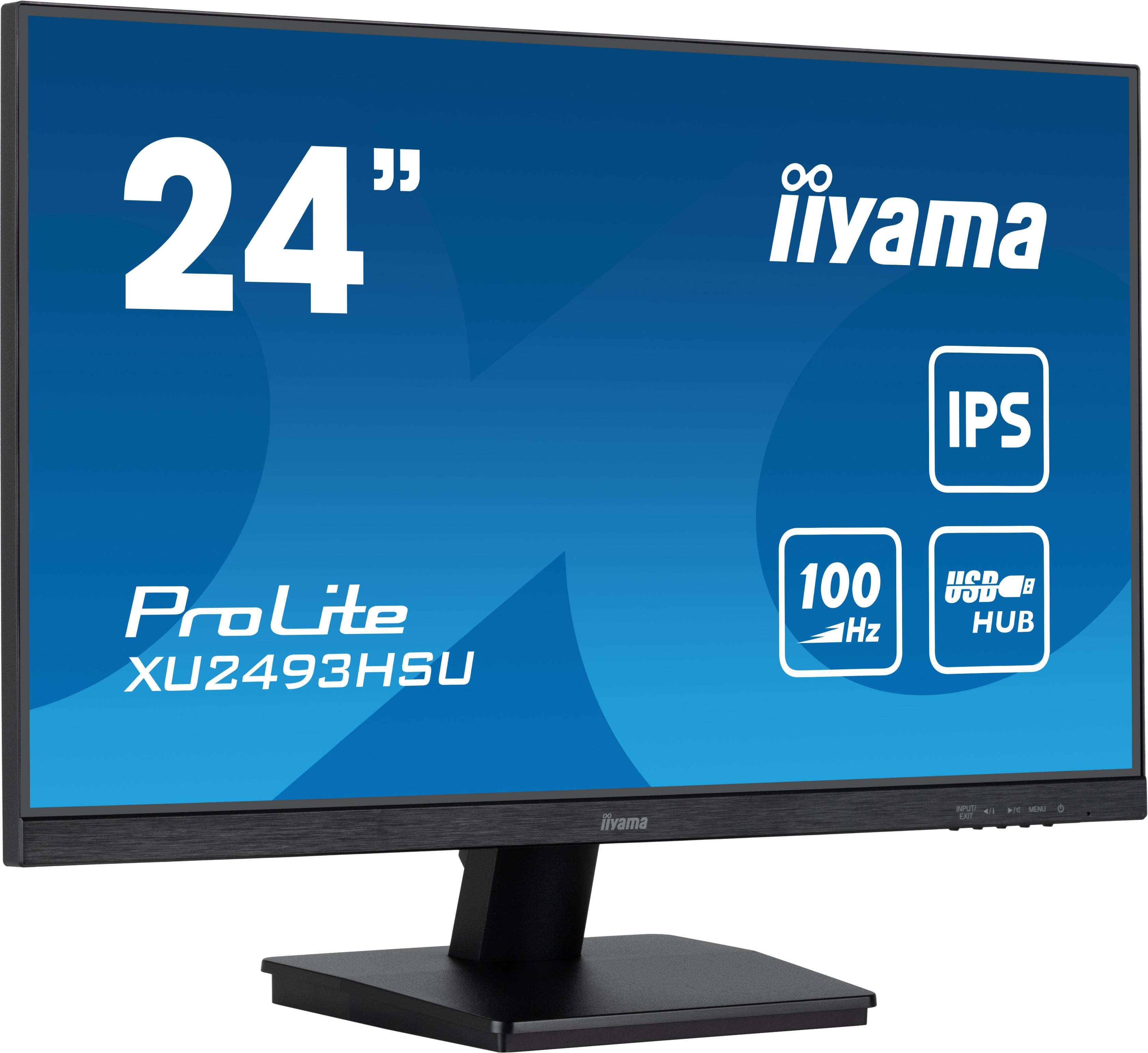 iiyama ProLite XU2493HSU-B7 23.8 Zoll Full HD IPS Panel 16:9 100 Hz Monitor
