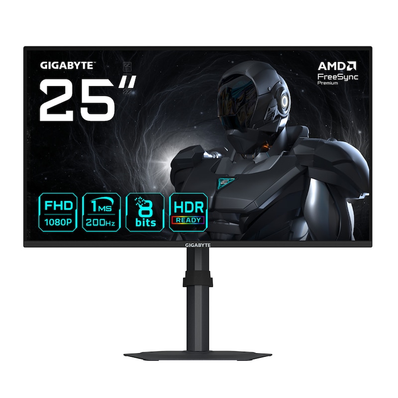 MiniDP/HDMI günstig Kaufen-Gigabyte G25F2 62,2cm (24,5") FHD IPS Gaming Monitor 16:9 HDMI/DP 200Hz 1ms HDR Sync. Gigabyte G25F2 62,2cm (24,5") FHD IPS Gaming Monitor 16:9 HDMI/DP 200Hz 1ms HDR Sync <![CDATA[• Energieeffizienzklasse: E • 62.2 cm (24.5 Zoll), 1920 x 1080 (Ful