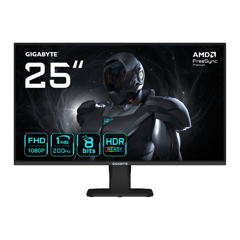 Gigabyte GS25F2 Gaming Monitor - 24,5 Zoll - FHD IPS - 200Hz - 1ms