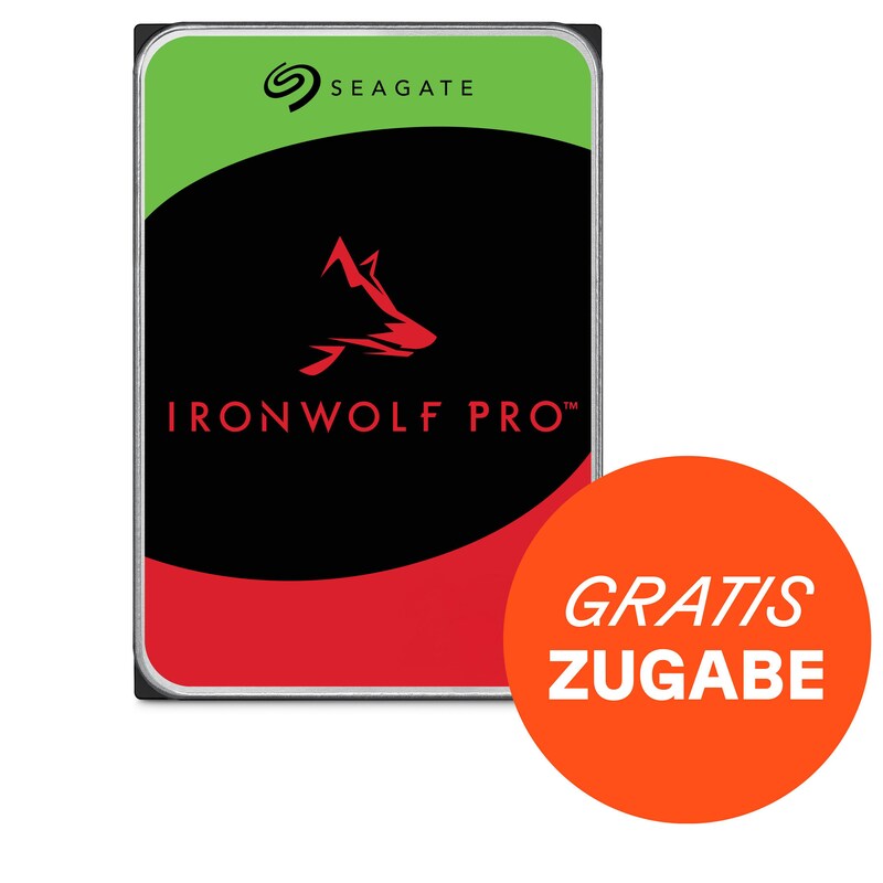 HDD günstig Kaufen-Seagate IronWolf Pro NAS HDD ST30000NT011 - 30 TB 3,5 Zoll SATA 6 Gbit/s CMR + Seagate-Goodie (Seagate Kofferband). Seagate IronWolf Pro NAS HDD ST30000NT011 - 30 TB 3,5 Zoll SATA 6 Gbit/s CMR + Seagate-Goodie (Seagate Kofferband) <![CDATA[• 30 TB, 512 MB
