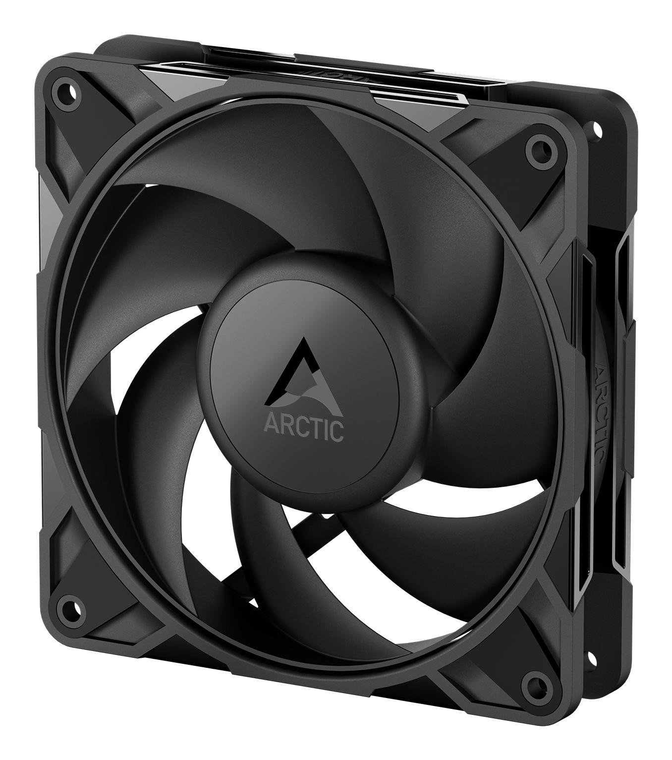 ARCTIC Gehäuselüfter P12 Pro PST PWM 120 mm schwarz 4-pin mit Kabelsplitter