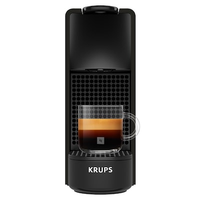 Nespresso Kaffeekapselmaschine Krups XN110FN0 Essenza Mini Schwarz
