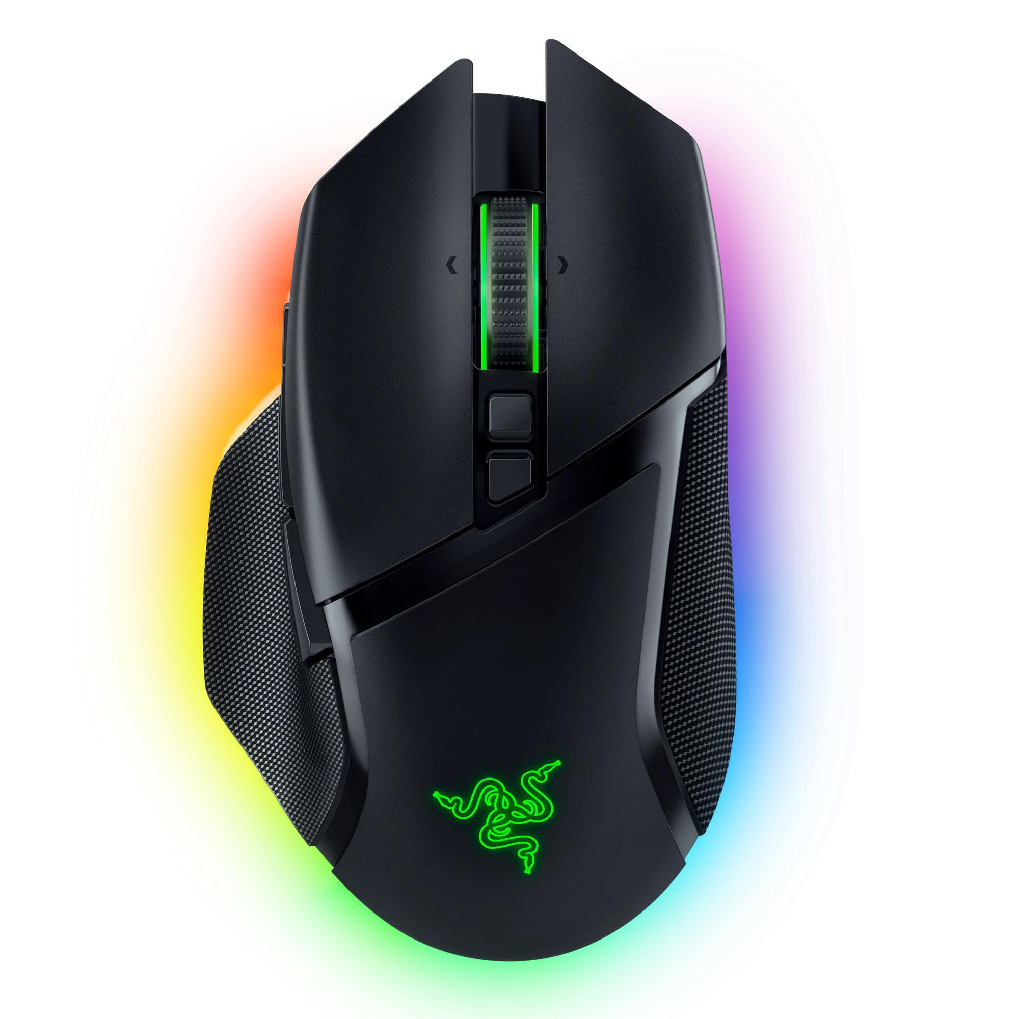 RAZER Basilisk V3 Pro Gaming-Maus Schwarz kabelgebunden / kabellos (Funk / Bluetooth) für Rechtshänder