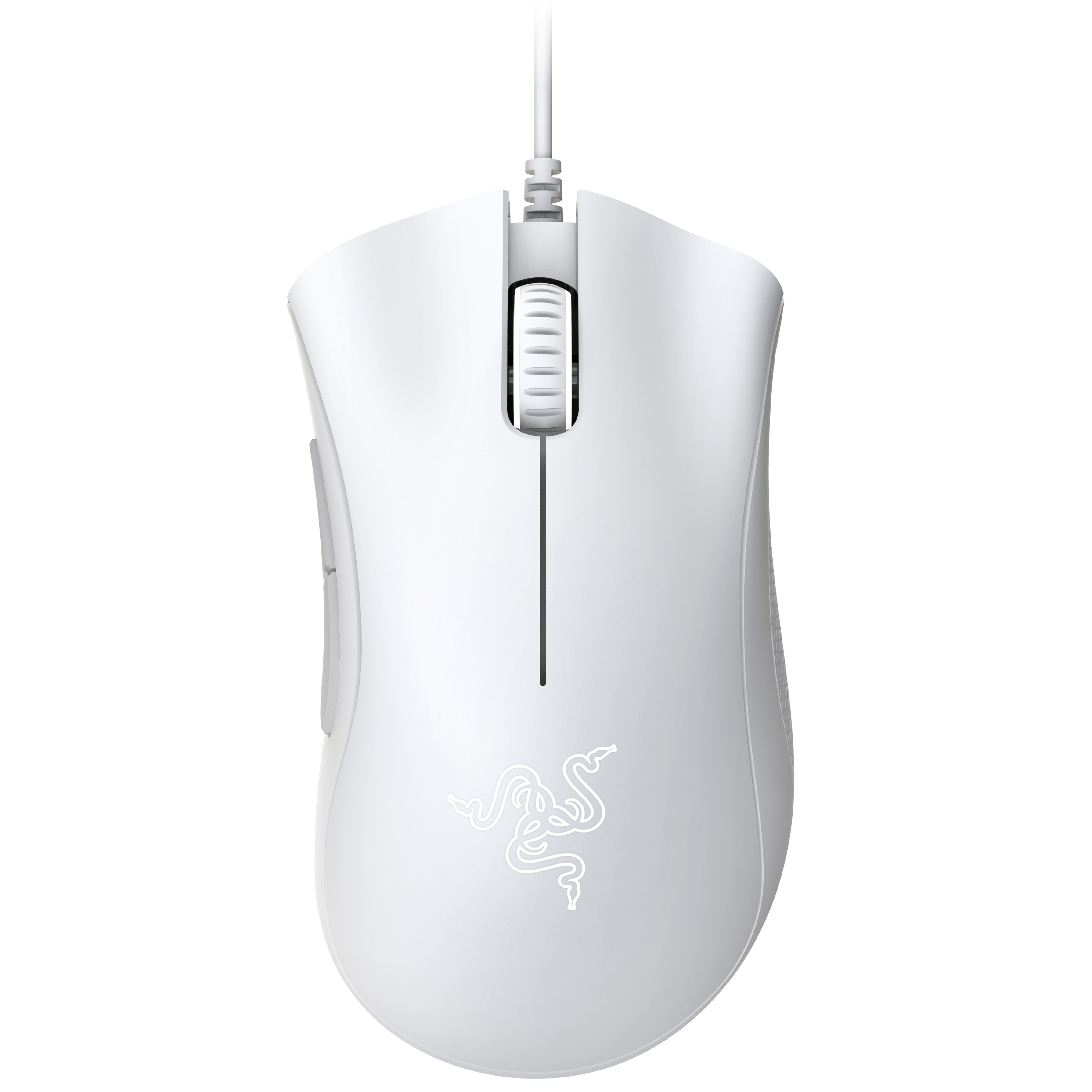 RAZER DeathAdder Essential Gaming-Maus Weiß kabelgebunden für Rechtshänder