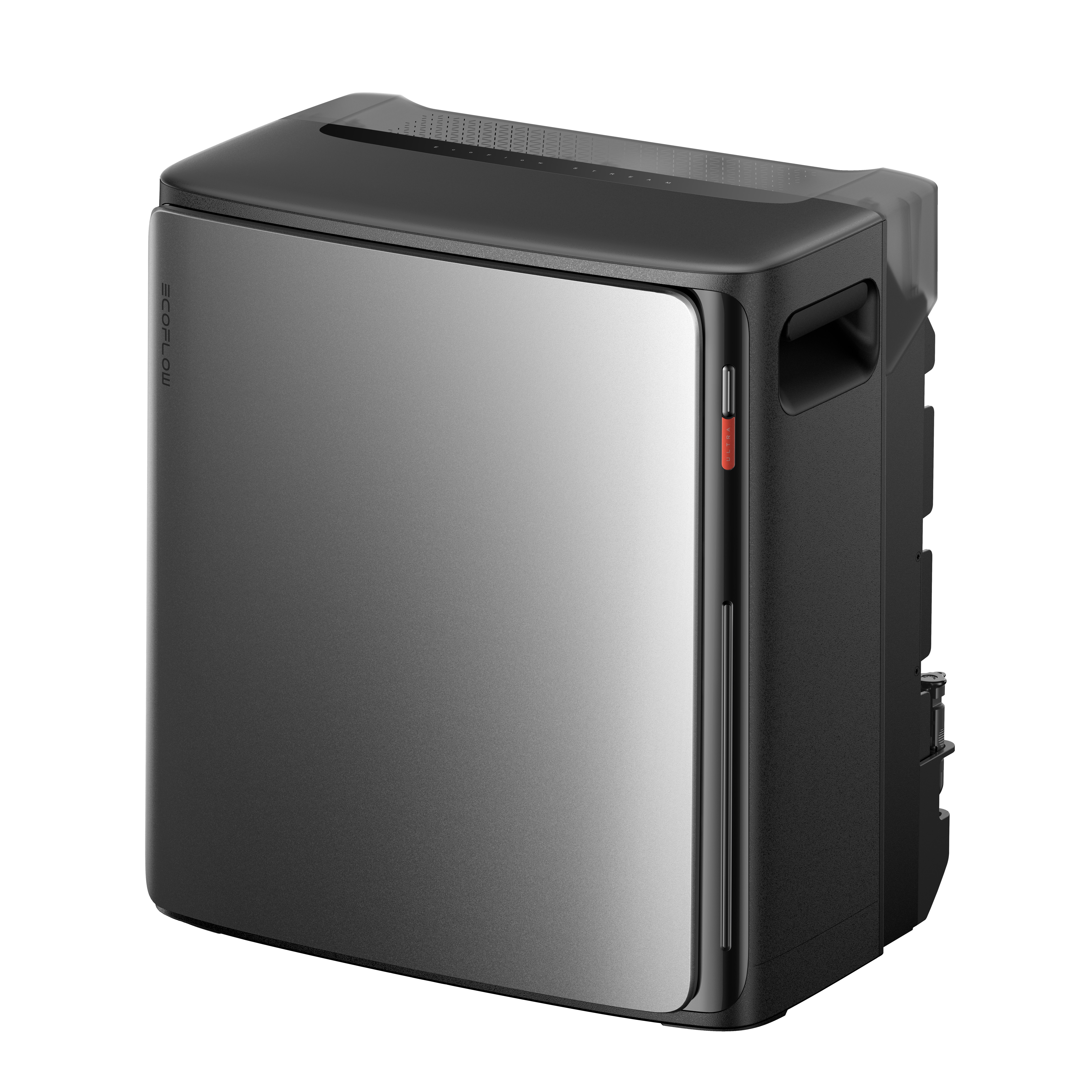 Ecoflow Stream Battery Ultra X – Balkonkraftwerk Speicher 3,84 Kwh Bis 2300W (0% Mwst. Gem. § 12 Abs. 3 Ustg) Schwarz Efstreamultrax800w-Eu
