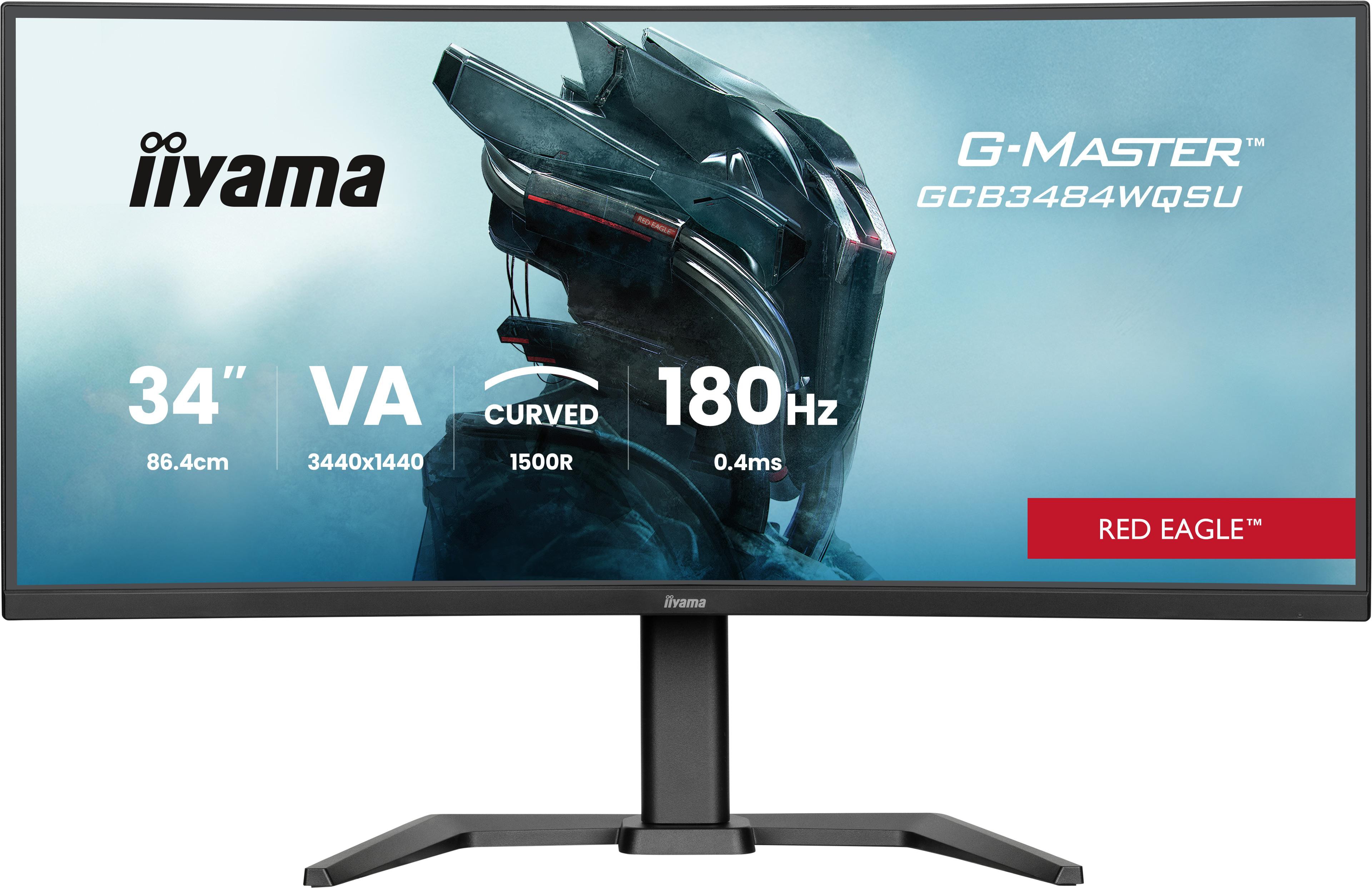 iiyama GCB3484WQSU-B1 (3440 x 1440 Pixel, 34"), Monitor, Schwarz - Bild 3