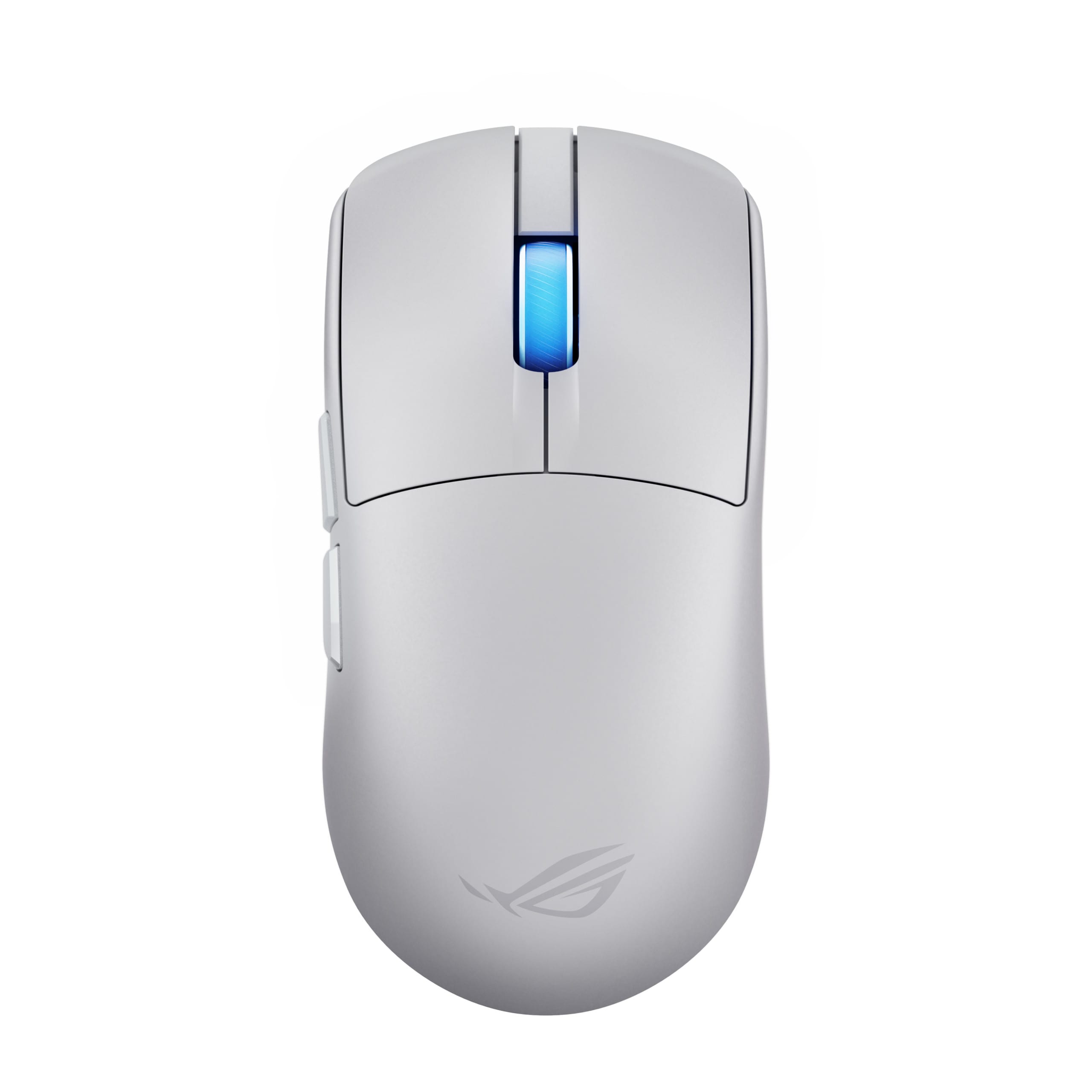 ASUS ROG Harpe II ACE Wireless Gaming Maus schwarz | 48 g Ultralight | 42.000 DPI | 8K Polling Rate | Bluetooth, RF & USB, Mondlicht-Weiß
