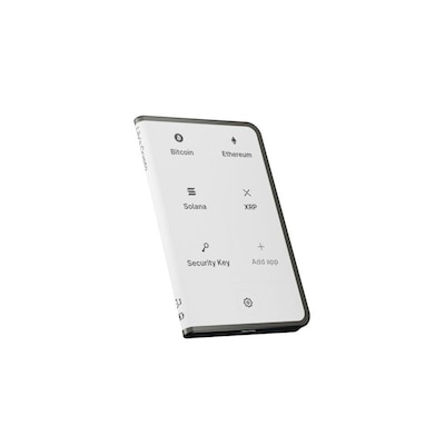 Ledger Stax Crypto Hardware-Geldbörse graphite + Recovery Key