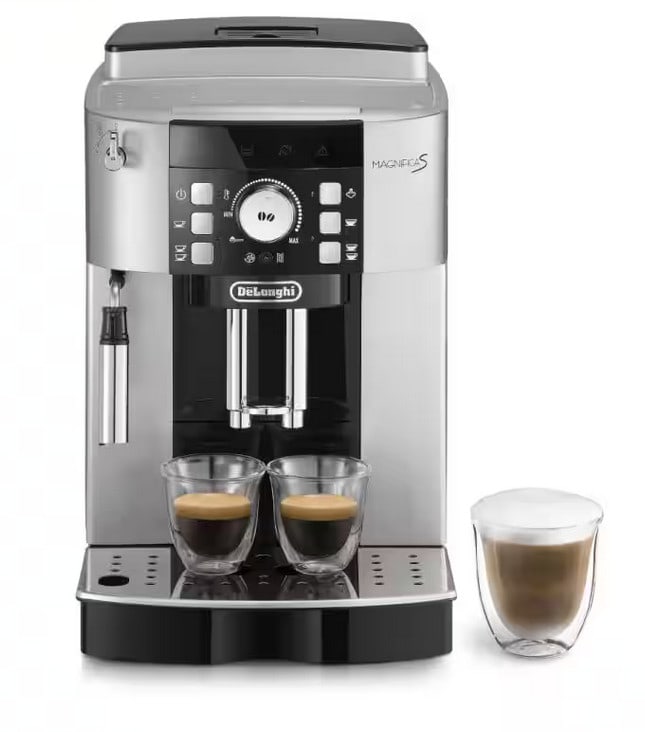 Delonghi Magnifica Ecam 21.117.Sb Kaffeevollautomat Silber- Größe 14 Schwarz - Image 2