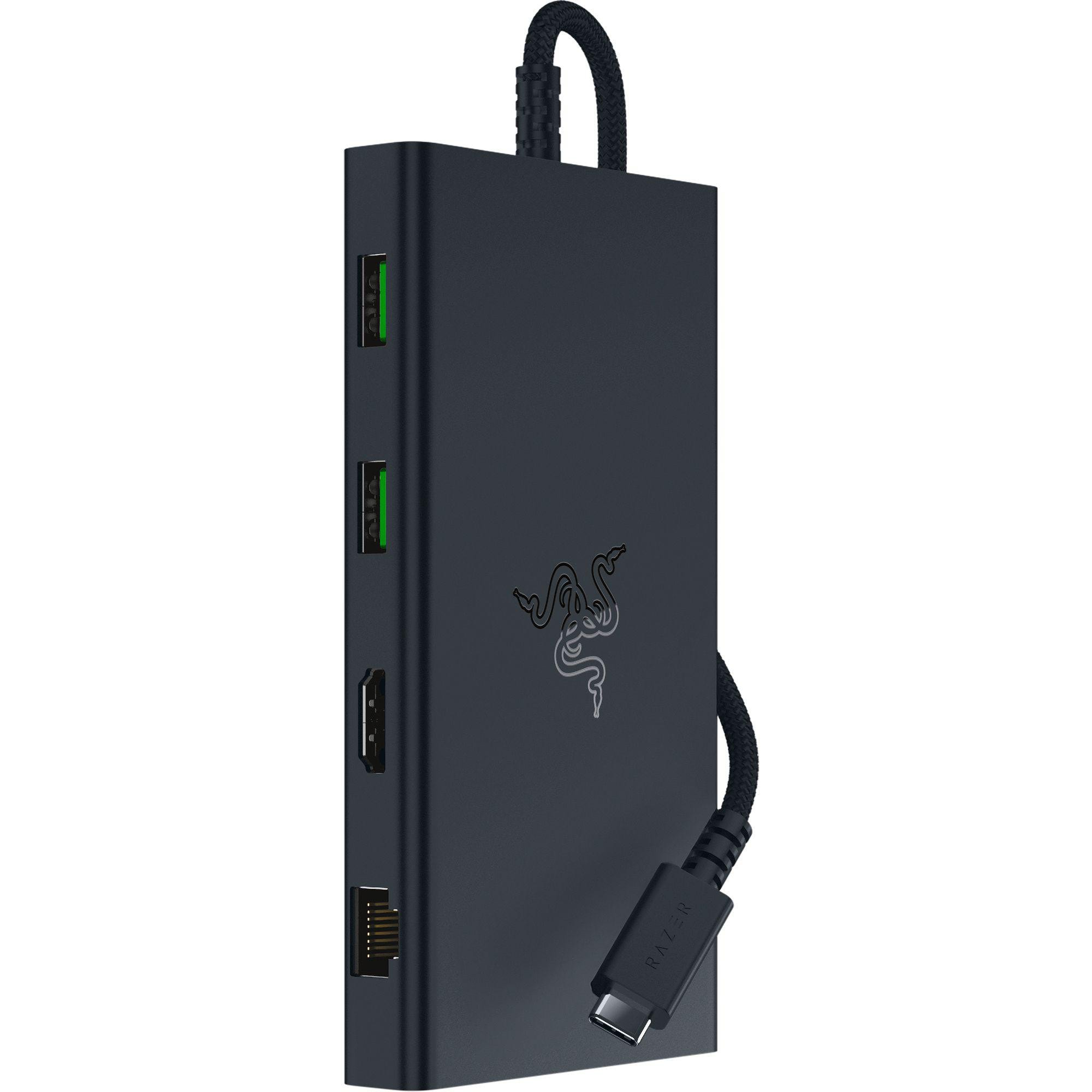 Razer Usb-C Dock 4K | 2X Usb-C, 4X Usb-A, Ethernet, Hdmi, 3,5Mm Klinke Schwarz Rc21-02250100-R3m1 - Bild 6