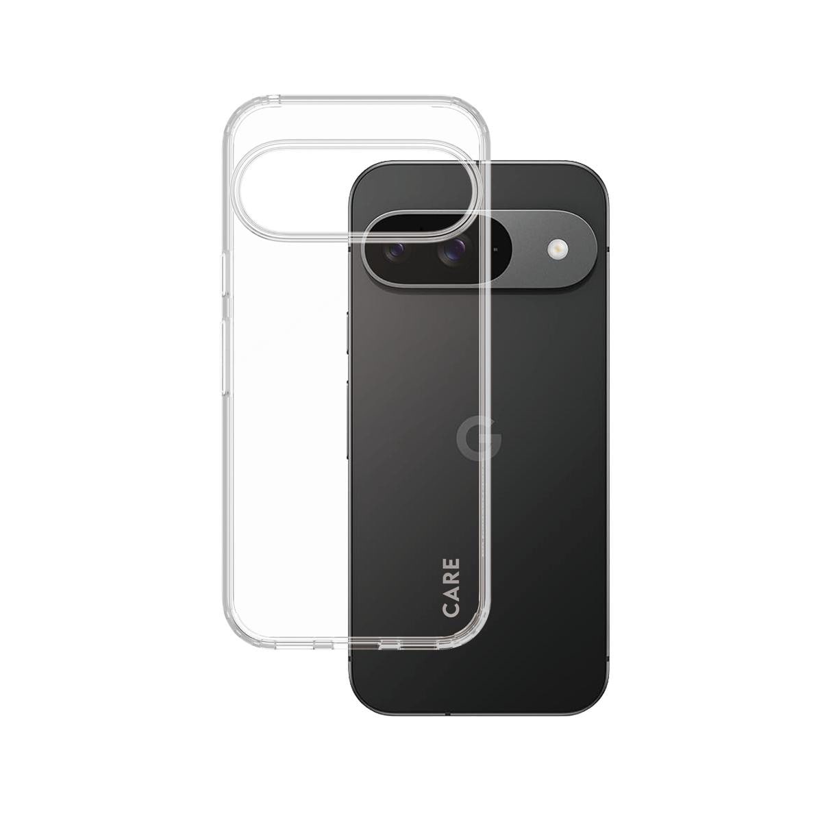 CARE by PanzerGlass® Flagship Case Transparent Urban Combat m. klarem Rahmen Google Pixel 10 Pro XL