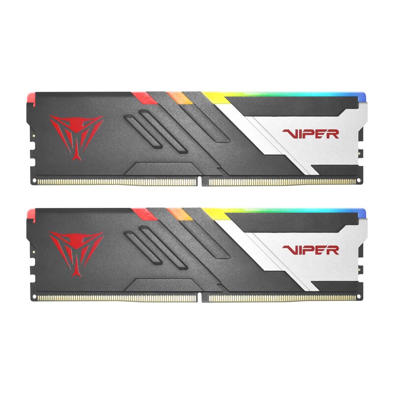 Patriot Viper Rgb Venom Ddr5 32Gb (2X16gb) 6000Mhz, Cl30, Xmp/Expo Pvvr532g600c30k