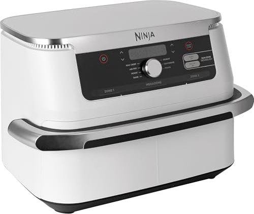 Ninja Foodi FlexDrawer AF500EUWH Heißluftfritteuse 10,4 L weiß