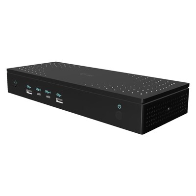 i-tec  Universal 5x 4K/60Hz Display Dock – 3x HDMI, 2x DP, 1x LAN, 3x USB-A (10 Gbps), 2x USB-C (10 Gbps), 100W PD, 130W Netzteil | 08595611707001