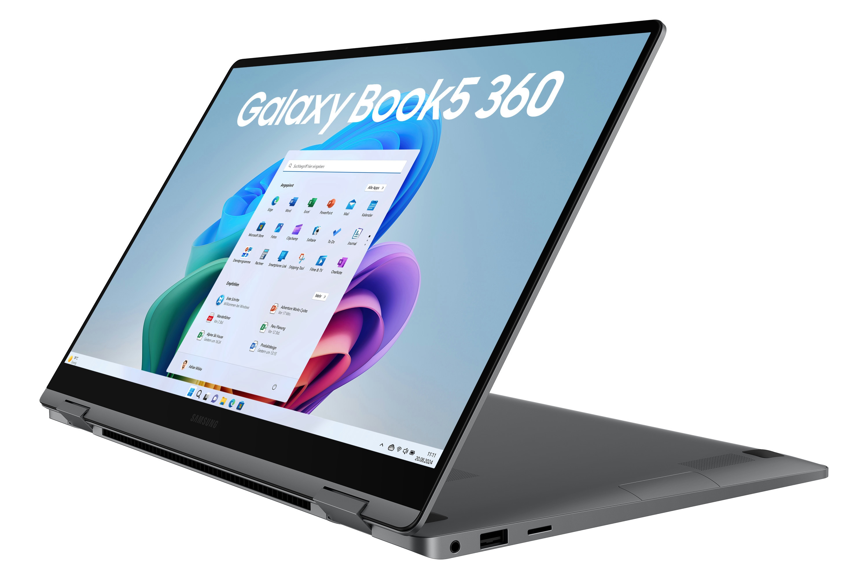 SAMSUNG Galaxy Book5 360 15" AMOLED Ultra 5 226V 32GB/512GB SSD Win11 Pro Copilot+PC
