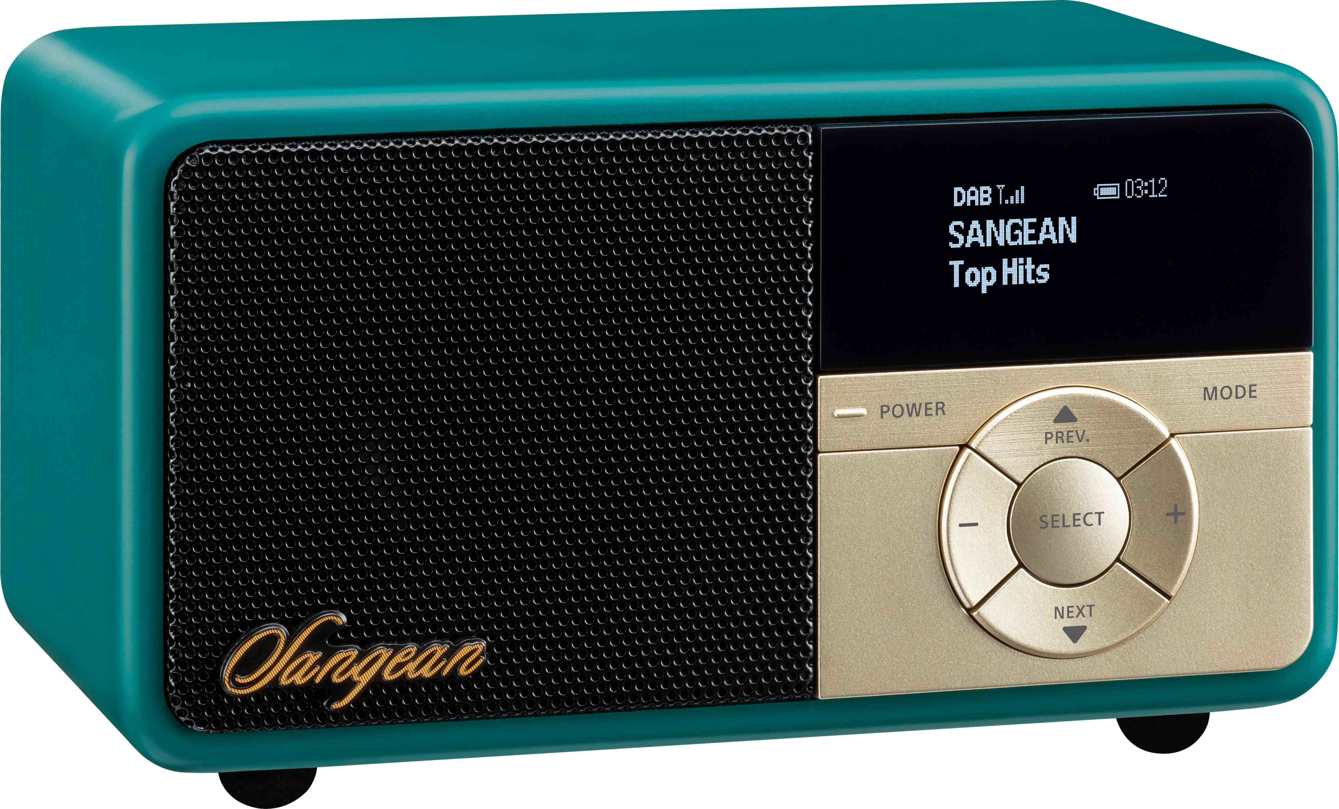 Sangean DDR-7X Portables DAB Radio Grün