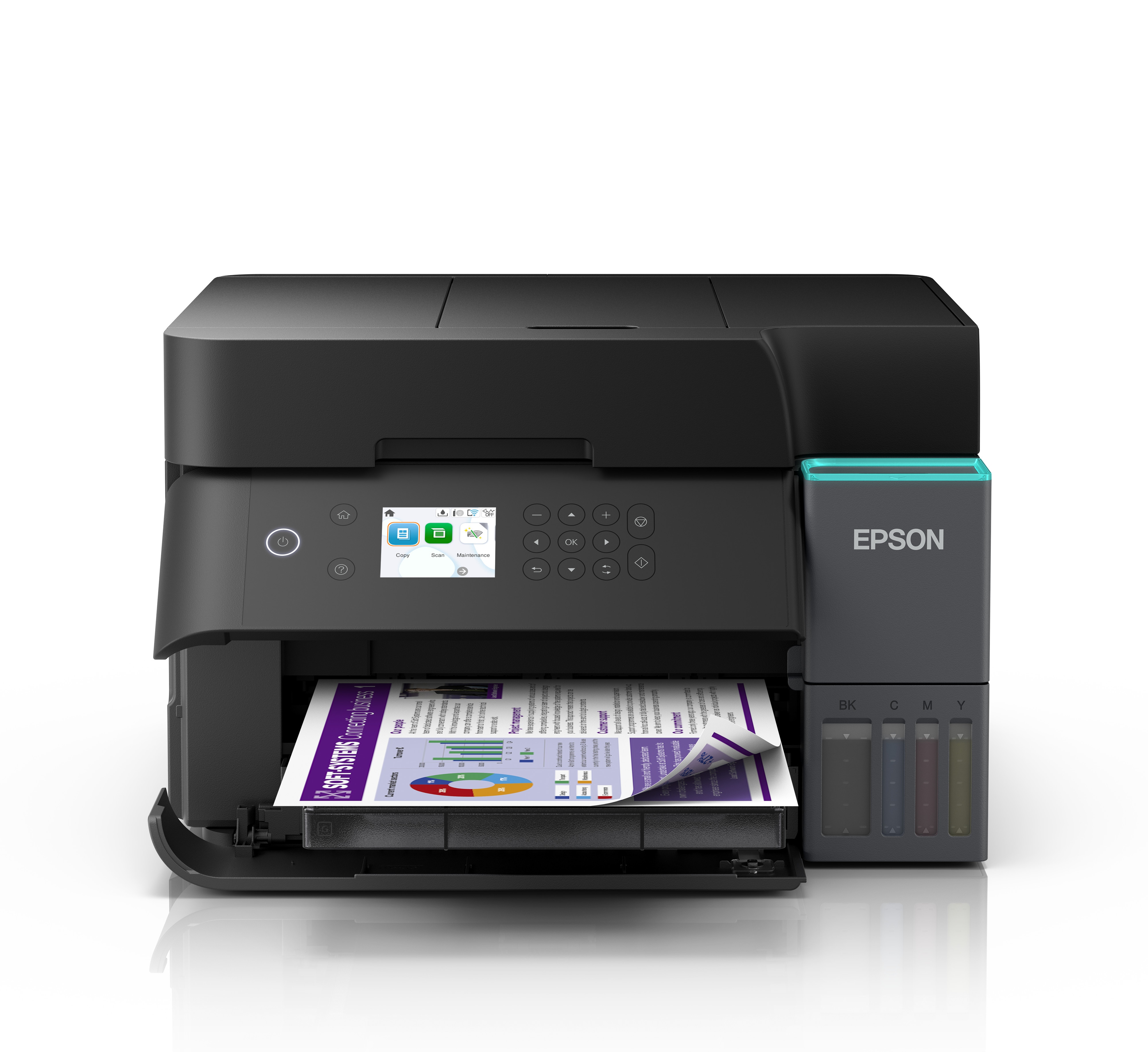 EPSON EcoTank ET-3950 Multifunktionsdrucker Scanner Kopierer WLAN 75€ Cashback