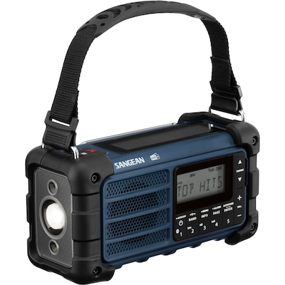 Sangean MMR-99 DAB+ Portables Notfall-Radio Ozeanblau
