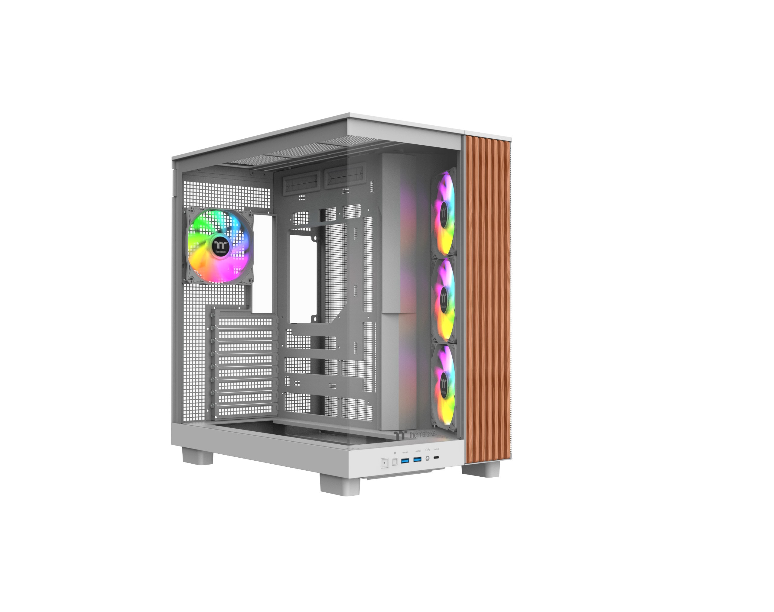 THERMALTAKE View 380 XL WS ARGB Midi Tower ATX Gehäuse snow white