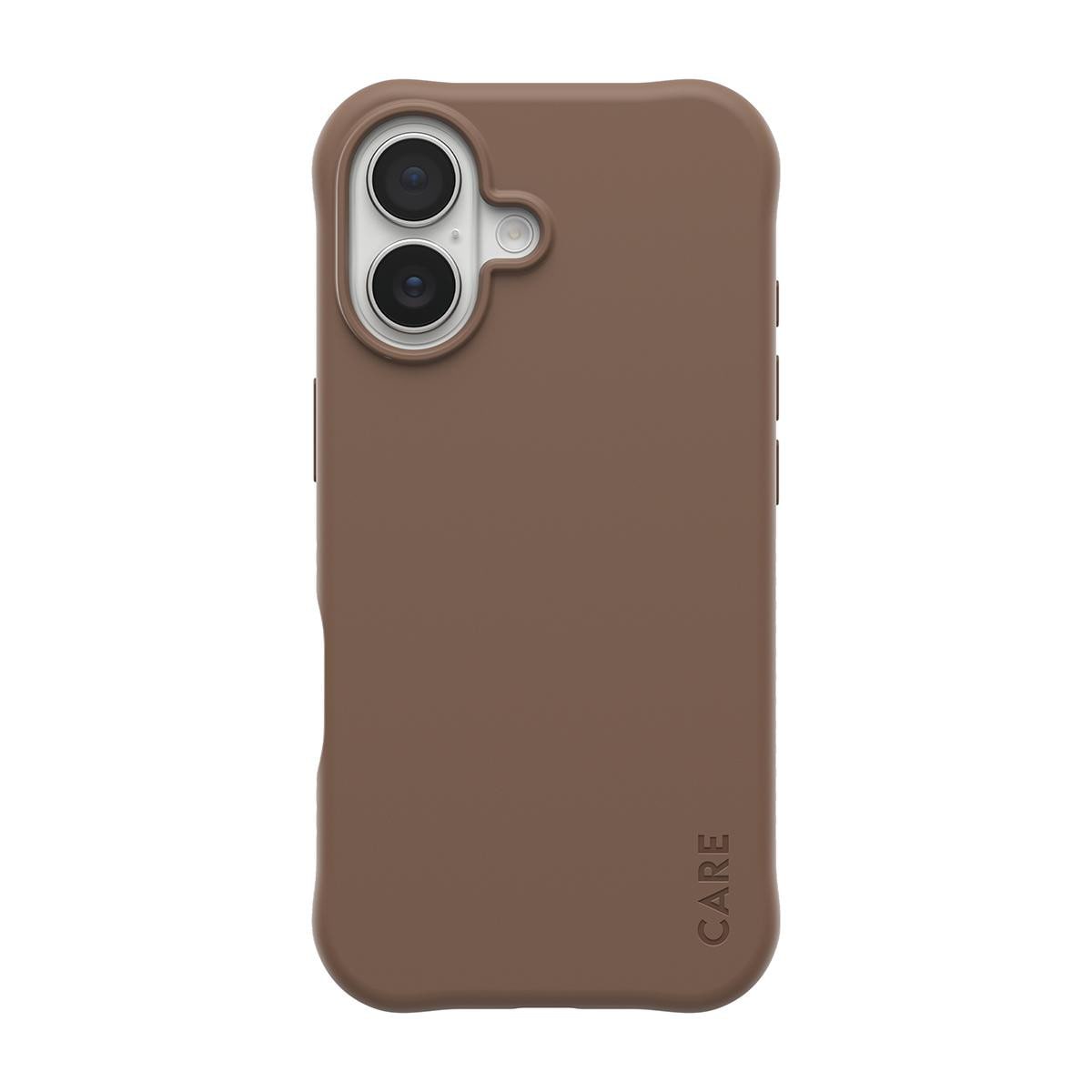 CARE by PanzerGlass® Fashionable Case Samba Espresso Braun mit MagSafe für iPhone 17