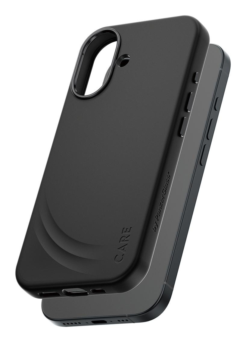CARE by PanzerGlass® Feature FLOW Case Schwarz mit MagSafe iPhone 17