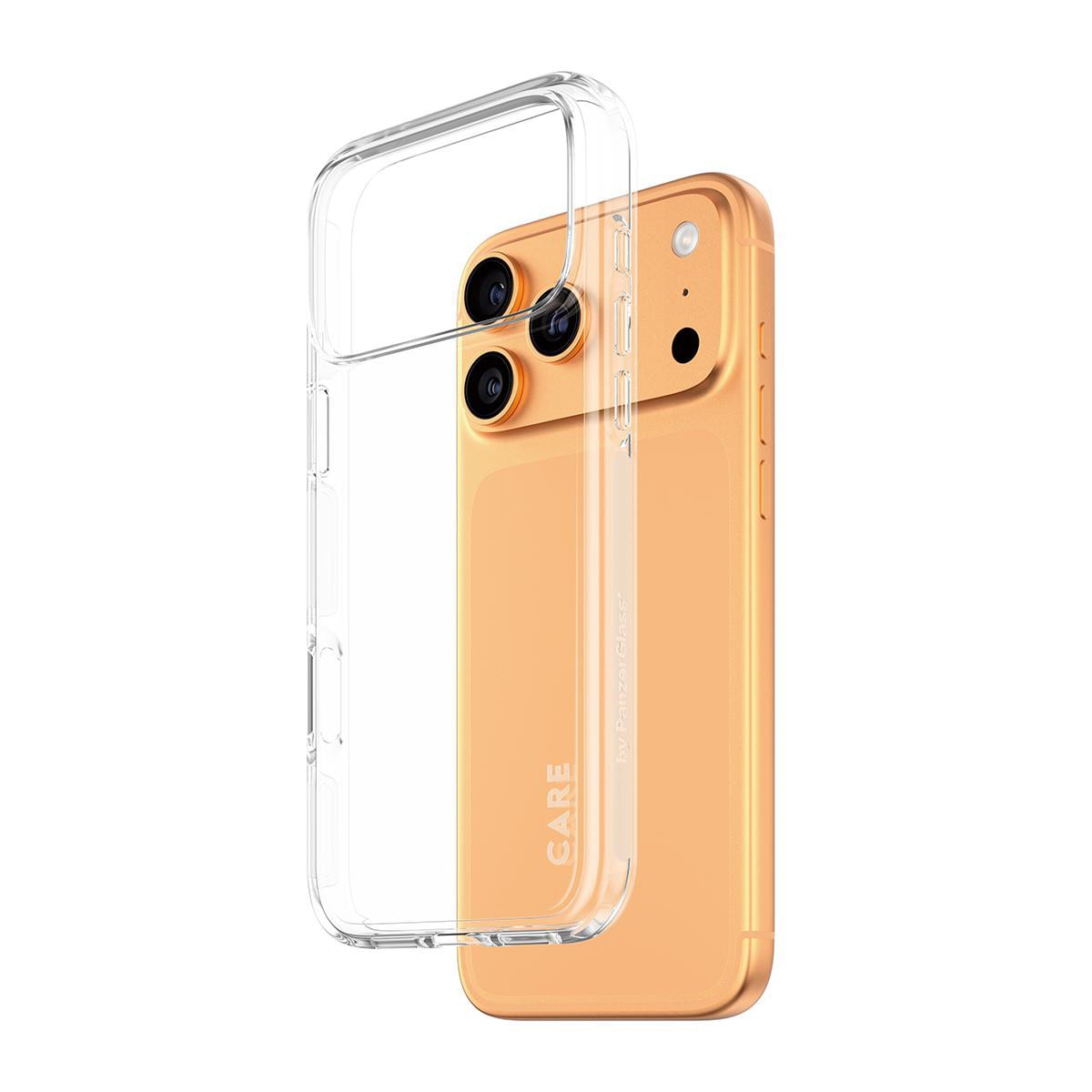 CARE by PanzerGlass® Flagship Case Transparent Urban Explorer m. Klarer Rahmen iPhone 17 Pro Max