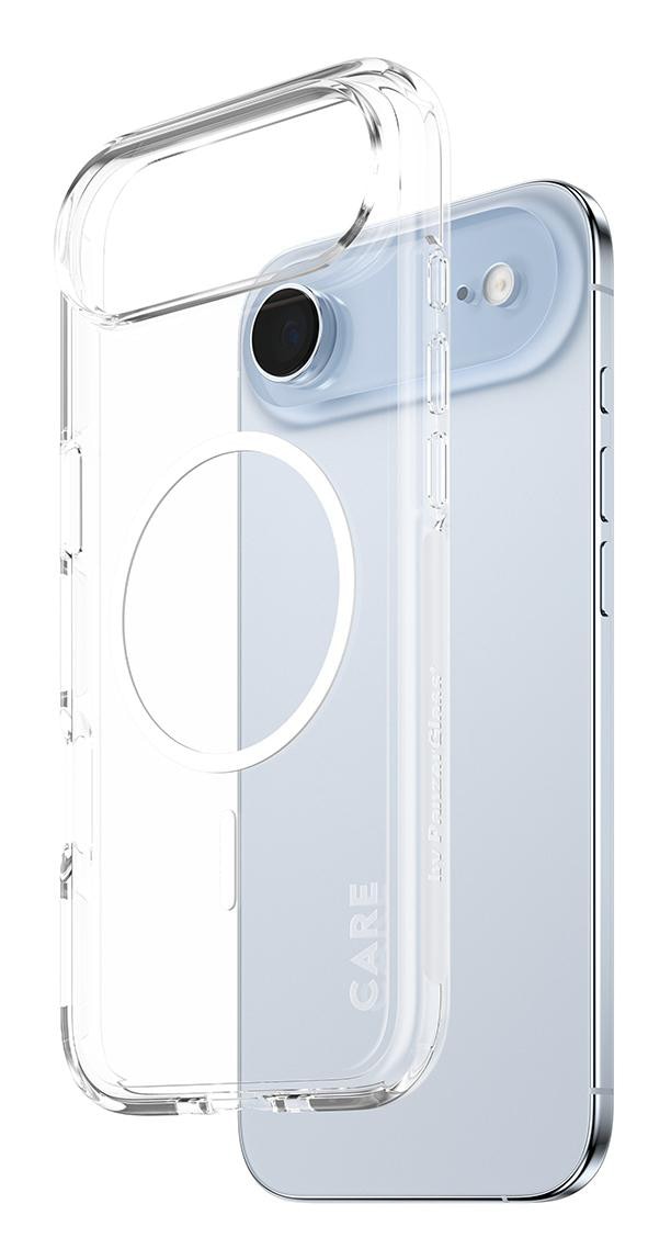 CARE by PanzerGlass® Flagship Case Transparent Urban Explorer m. Weiß MagSafe iPhone 17 Air