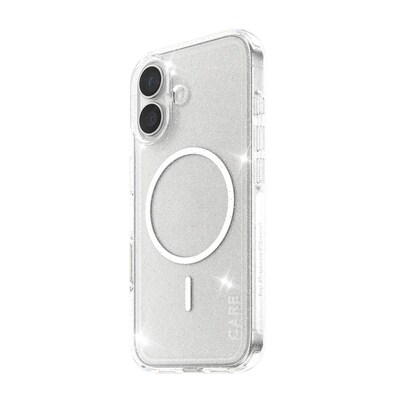 CARE by PanzerGlass® Flagship Case Transparent Urban Explorer Star Lit m. Weiß MagSafe iPhone 17