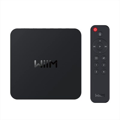 WiiM Pro Plus Smart Home Musik-Streaming-System schwarz