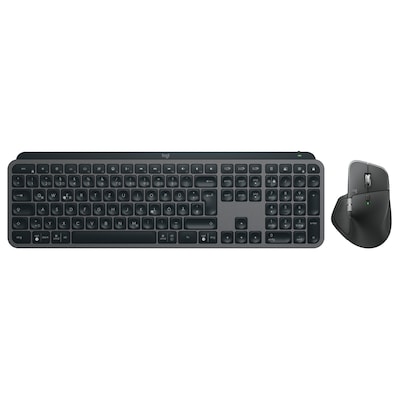 Logitech MX Master 4 Combo für Windows Grafit, Kabellose Maus-Tastaturkombination, Bluetooth, Logi Bolt, Unterstützt Logi Options+