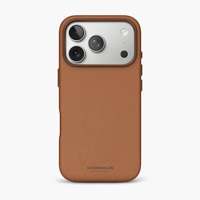 Vonmählen Like Leather Case für iPhone 17 Pro braun