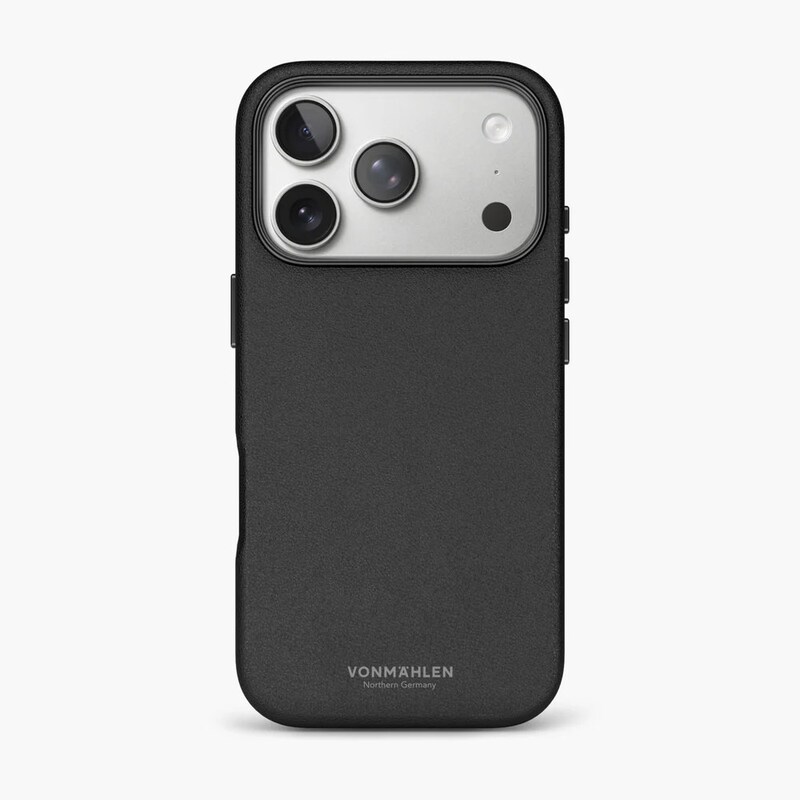 Vonmählen Like Leather Case Für Iphone 17 Pro Schwarz Elc00018