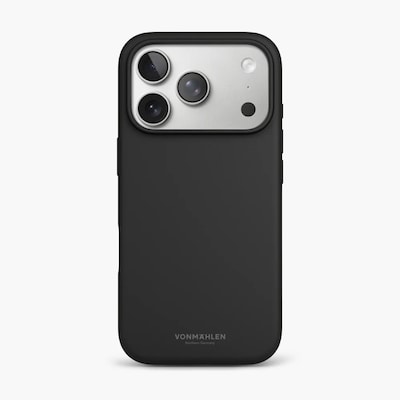Vonmählen Soft Silicone Case iPhone 17 Pro schwarz