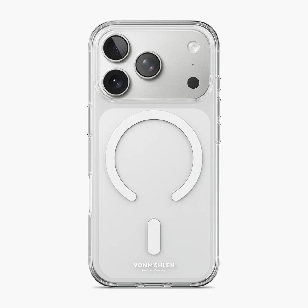 Vonmählen Transparent Case 2 iPhone 17 Pro Max weiß