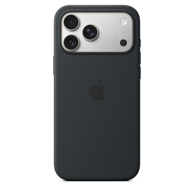 Apple Silicone Case mit MagSafe für iPhone 17 Pro Max Schwarz