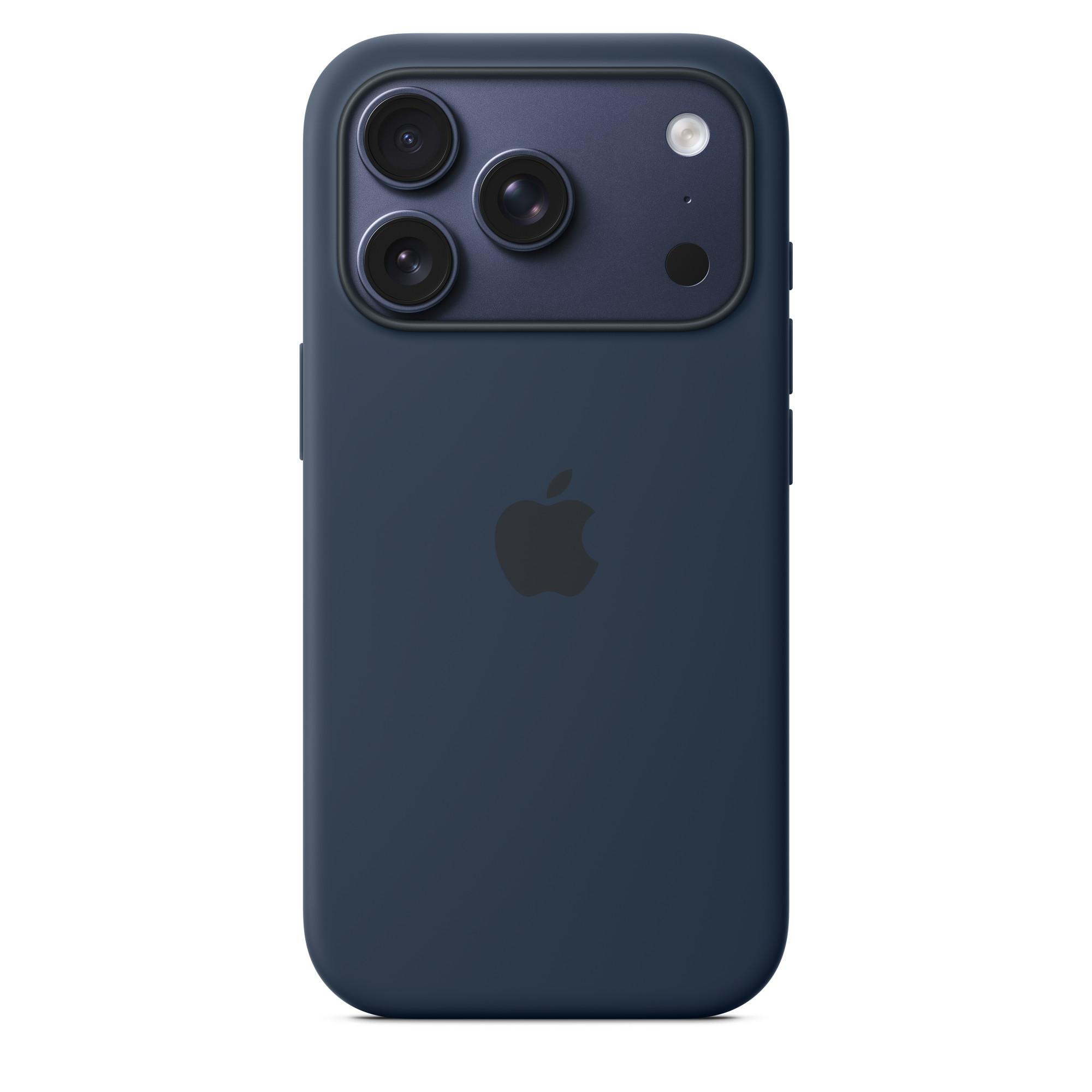 Apple Silicone Case mit MagSafe für iPhone 17 Pro Mitternacht Image